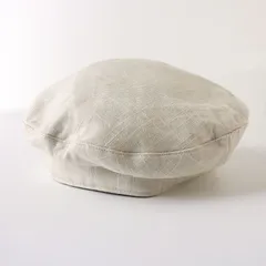 MWG25122 未使用 AZUL BY MOUSSY アズールバイマウジー 帽子 フレンチベレー 麻混 リネン混 フリーサイズ