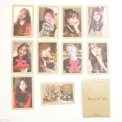 TWICE 全員 The year of yes 初回限定特典 トレカ フォト カード セット トゥワイス