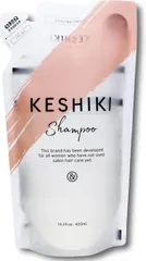 KESHIKI(ケシキ) シャンプー 詰め替え 420mL『 サロン シャンプーの入門版。』(美容室/美容院/アミノ酸/いい香り/美容液/天然由来成分) シャボンムスク ホワイト つめかえ 石けん 1個のサムネイル