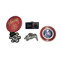 激レア未開封!【STUSSY】ピンバッジSET  オールドステューシー 激レア未開封!【STUSSY】ピンバッジSET オールドステューシー