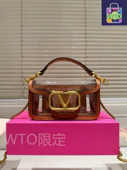 【今日特価】Valentino ヴァレンティーノ クラシックトランスペアレントバッグ シリーズ 可愛らしい仙女っぽい雰囲気が特徴