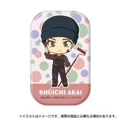 【新品/公式】名探偵コナン_長方形型缶バッジ 赤井秀一SD(アート) 公式グッズ colleize