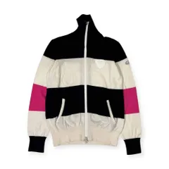 adidas GOLF アディダス ボーダー ハイネック ニット ジャケット M /レディース ゴルフ