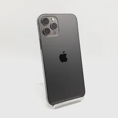 【最速発送】Apple iPhone 12 Pro 256GB グラファイト au 白ロム 75%【難有】