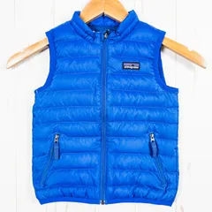 【Kid's 3T ブルー系】 2013 Patagonia ( パタゴニア ) ダウン セーター ベスト Down Sweater Vest VIK ダウン ウェア トップス ベスト ダウンインサレーション z00052888 VIK ダウ