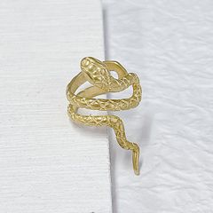 右耳用Real Snake 真鍮Brassイヤーカフ【eec14-right】