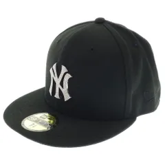 NEW ERA (ニューエラ) 59FIFTY MLB NEW YORK YANKEES RHINE STONE CAP ニューヨークヤンキース ラインストーンベースボールキャップ 帽子 ブラック