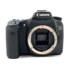 【全額返金保証】【最速発送】Canon デジタル一眼 EOS 70D ボディ ブラック 美品 動作確認済 シャッター14904回