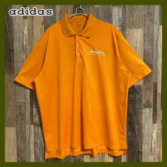 スポーツ メンズ 古着 半袖 ポロシャツ イエロー アディダス ワンポイント ロゴ 刺繍 adidas