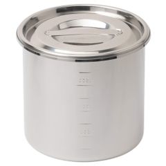 モリブデンステンレス製 11cm 目盛付キッチンポット AKT7911 業務用 遠藤商事