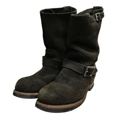 REDWING レッドウィング 8274 BEAMS別注 エンジニアブーツ スウェード ブラック 黒のサムネイル