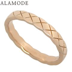 CHANEL(シャネル) ココクラッシュ リング K18 ピンクゴールド PG リング・指輪 アクセサリー ジュエリー  15(55)号 ピンクゴールド レディース 40802117028【中古】【アラモード】