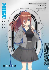 【中古】クリアファイル 中野三玖 メタルクリアファイル 「五等分の花嫁＊」
