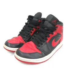 nk-2425.NIKE ナイキ AIR JORDAN 1 MIDAIRJORDAN - 靴