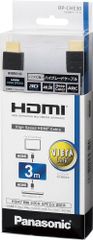 【HY】【新品】Panasonic パナソニック RP-CHE30-K HDMIケーブル 3m ブラック Ver.1.4対応 フルHD 3D 4K ARC対応 薄型短プラグ設計 高シールド仕様 正規品[送料無料(一部地域を除く)]HY002