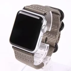 Airself 互換品 互換品 Apple Watch 対応ベルト 時計バンド アップルウォッチ交換ストラップ(グレー(黒バックル),  38mm/40mm/41mm)
