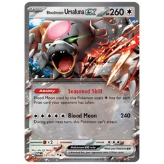 ポケカ　ガチグマアカツキex　Bloodmoon Ursaluna ex　英語版　海外版　141/167