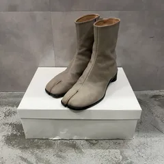 破格出品 着用1回 定価20.5万メゾンマルジェラ タビブーツ 裏張り済 箱有り