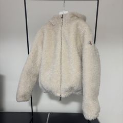 モンクレール★KOLIMA★リバーシブルテディ＆ダウンジャケット★アイボリー★サイズ0★国内正規品