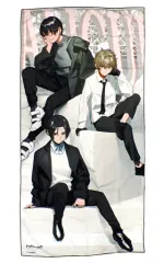 【中古】雑貨 [単品] 帰宅部 おぐち描き下ろしマイクロファイバーバスタオル 「PS4/Switchソフト Caligula2 -カリギュラ2- アニメイト限定セット」 同梱特典