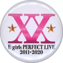 【中古】バッジ・ピンズ E-girls 缶バッジ(XX) 「E-girls PERFECT LIVE 2011 2020」