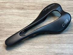 JC977 セライタリア selle ITALIA C-59 カーボンサドル カーボンレール 130mm ※座面後端にクラックあり