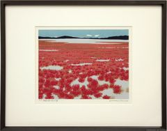 東山魁夷『京洛小景 壬生狂言』シルクスクリーン【真作保証】 絵画 楽天市場】絵画 東山魁夷 シルクスクリーン 版画 『京洛小景