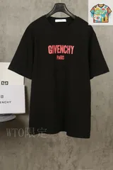 【今日WTO】GIVENCHY バーンアウト大破洞プリントショート T-KR52
