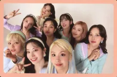 【中古】コレクションカード(女性) TWICE/集合(9人)/CD「Formula of Love：O+T=＜3」(FULL OF LOVE ver.)予約特典フォトカード
