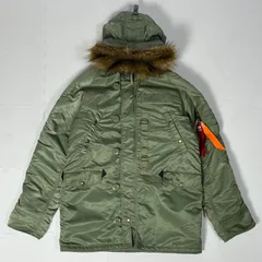 ALPHA INDUSTRIES 55周年 シリアルバンバー刻印 N-3B フライトジャケット アルファインダストリーズ