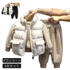  防寒服 110 キッズ パーカー 子供服 ダウンコート 男の子 厚手 韓国風 長袖 ふわふわ 秋冬物 チェック柄 可愛い 防寒 パンツ ベスト アウター 羽織り パーカー ダウンジャケット ベスト #cjfj135308