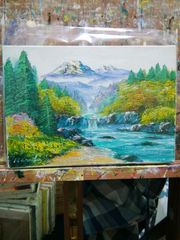 山の流れ