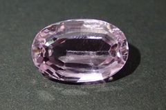 天然クンツァイト 5.219ct 約8mm×12mm ソーティング付き！