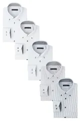 at101-nynd メンズ ５枚セット ニットシャツ [アトリエサンロクゴ]