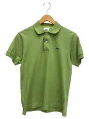 LACOSTE (ラコステ) 半袖ポロシャツ 鹿の子 日本製 L1212X 2 ライトグリーン レディース/045