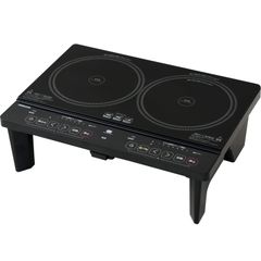 IHクッキングヒーター 2口200V IHC-S225-B - メルカリ