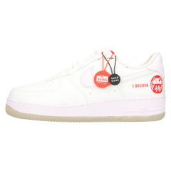 NIKE (ナイキ) AIR FORCE 1 CO JP I BELIEVE 達磨 エアフォース1 ロー ダルマ ローカットスニーカー ホワイト US9/27cm DD9941-100