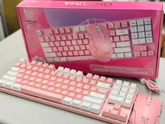 RGBゲーミングメカニカルキーボード、モウスセット 有線89キー