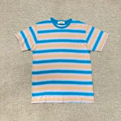 (公開 S ) アンダーソン・ベル ストライプ 半袖Tシャツ