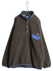 【お得なクーポン配布中!】 パタゴニア シンチラ スナップT メンズ L / 13年製 PATAGONIA プルオーバー フリース ジャケット ブルゾン ジャンパー アウトドア ツートン