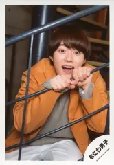 【中古】生写真(ジャニーズ) なにわ男子/大橋和也/膝上・しゃがみ・衣装オレンジ・グレー・白・両手グー・口開け/「関ジュ 夢の関西アイランド 2020 in 京セラドーム大阪 ～遊びにおいでや!満足 100%～」グッズオフショット/公式生写真