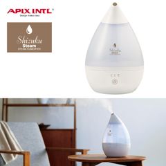 APIX AHD-032WH SHIZUKUシリーズ 加湿器 スチームファン式 アロマ加湿器 タンク容量 2.5L AHD-032 アピックス (08)