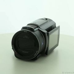 〔中古品〕 デジタル4Kビデオカメラレコーダー FDR-AX45 B ブラック【262】