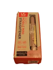 WJ26　VS Sassoon モバイルミニストレートアイロン VSI-1050/PJ