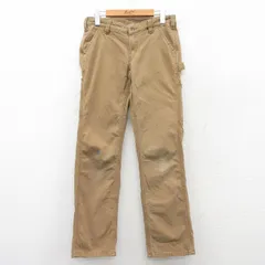 カーハート ペインターパンツ カーキ色　ワイドパンツ　US古着　W36 楽天市場】カーハート ペインターパンツ（カラーカーキグリーン