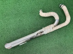 スティード400 マフラー 社外 バイク 部品 NC26 STEED ステンレス 2in1スラッシュカット 機能的問題なし 【中古】 3のサムネイル