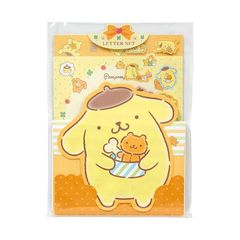 サンリオ(SANRIO) キャラクター形レターセットポムポムプリン パッケージ:約幅16×奥行0.8×高さ22cm