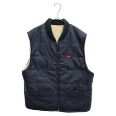 SUPREME (シュプリーム) 16AW Sherpa Fleece Reversible Work Vest シェルパフリース リバーシブルワークベスト ホワイト/ネイビーのサムネイル