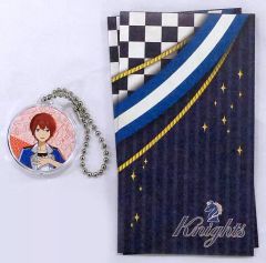 [중고] 키홀더 마스코트 (캐릭터) 주쿠라지 & Knights 콜렉트 매력+포치봉투 [취하는 파카!