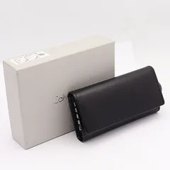 新品同様 箱付 カルバンクライン キーケース 4連 黒 IKE